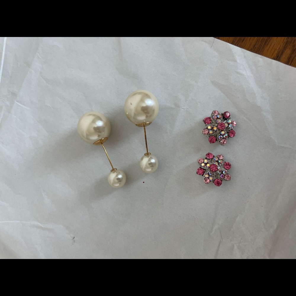 Pearl pin broach set